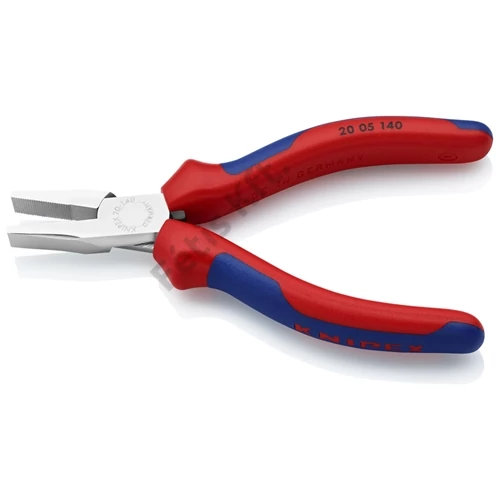 Knipex laposfogó többkomponensű nyél, krómozott 140 mm