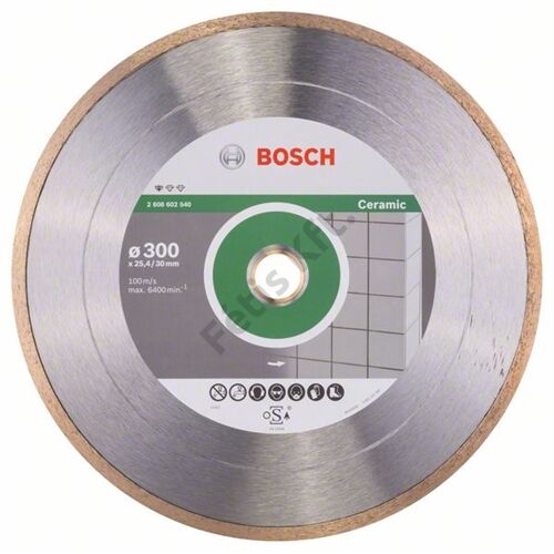 Bosch vágókorong, gyémánt 300x2x30/25.4 mm csempe