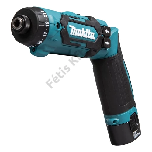 Makita DF012DSE 7.2V Li-Ion csavarbehajtó 2x1.5Ah akkuval