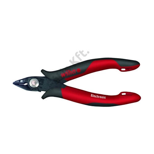 Wiha Electronic oldalcsípő széles, hegyes fej és huzalrögzítő rugó ferde nélkül 130 mm, 5 1/8