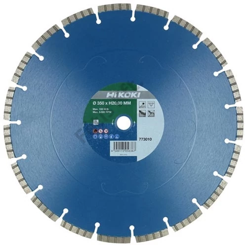 Hikoki gyémánt vágókorong 350x20x10mm