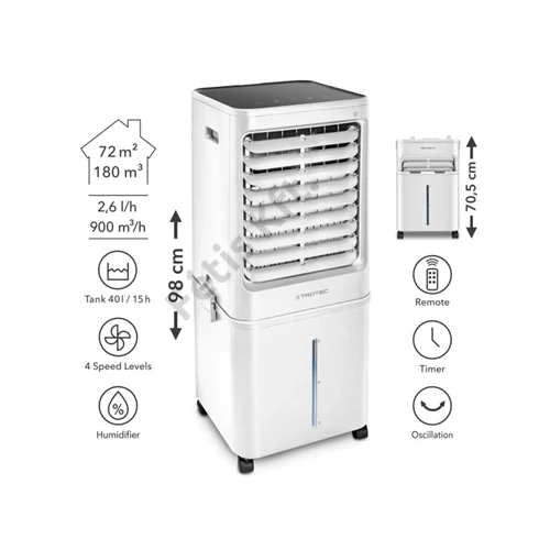 TROTEC PAE 61 Aircooler, léghűtő, légnedvesítő