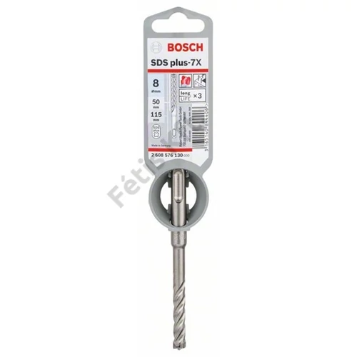 Bosch Expert fúrószár SDS-Plus-7X 8x50x115