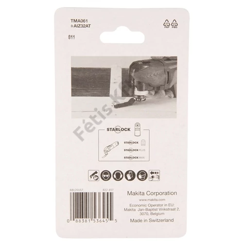 Makita TMA061 multi vágólap FÉM 23TPI h:32mm,sz:40mm HM