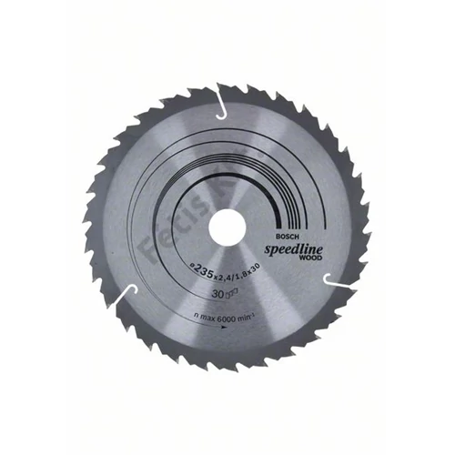 Bosch körfűrészlap 235x30/30 Speedline Wood
