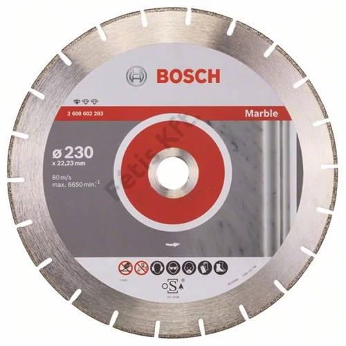 Bosch vágókorong, gyémánt 230x2.8x22.23 mm márvány