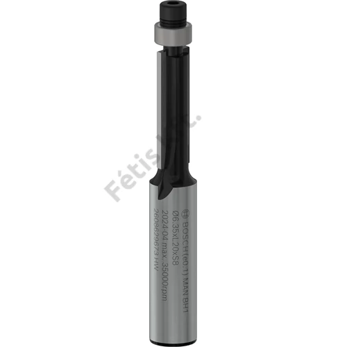 Bosch PRO alsó csapágyas színelő alakmaróbetét,  6,35 x L 20, szár 8 mm