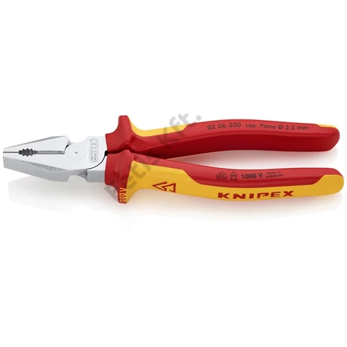 Knipex Erő kombinált fogó krómozott VDE 200 mm