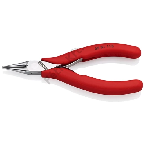 Knipex elektronikai műszerész fogó mártott nyél 115 mm