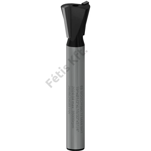 Bosch PRO alakmaróbetét, fogazómaró, 15°, szár 1/4