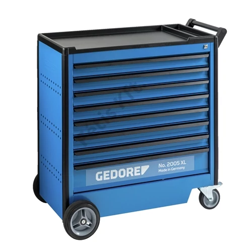Gedore szerszámkocsi 8 fiókkal, 466 részes szerszámkészlettel (2005 XL-S-466)