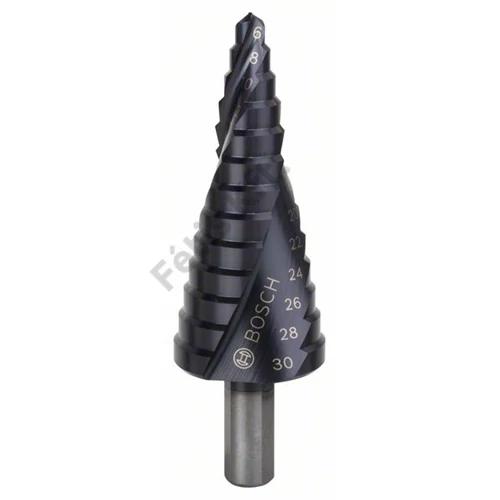 Bosch HSS-AlTiN lépcsős lemezfúró, 13 lépcsős 6-30 mm