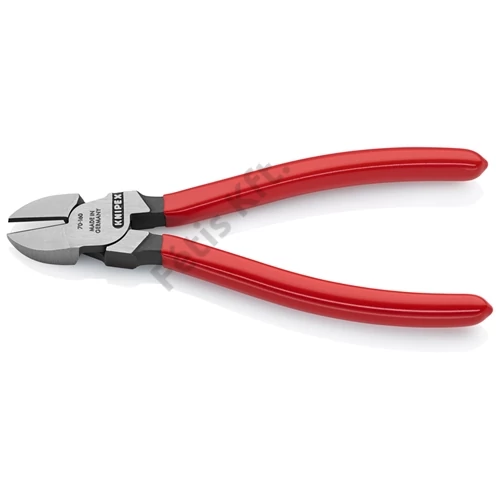 Knipex Oldalcsípőfogó feketére foszfátozott 160 mm