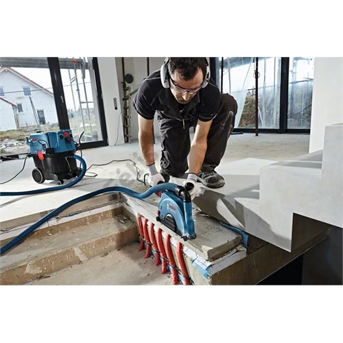 Bosch GDE 230 FC-T porelszívó adapter sarokcsiszolókhoz