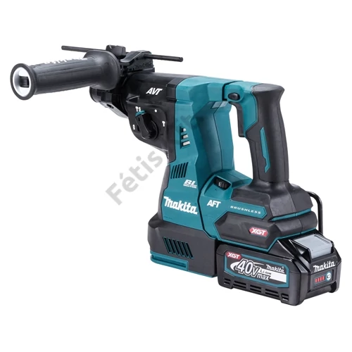Makita HR001GM204 40V max XGT Li-ion BL AWS 2.8J SDS-Plus fúró-vésőkalapács 2x4.0Ah