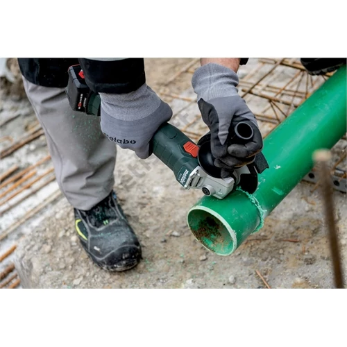 Metabo W 18 L 9-115 akkus sarokcsiszoló alapgép (akku és töltő nélkül), metaBOX
