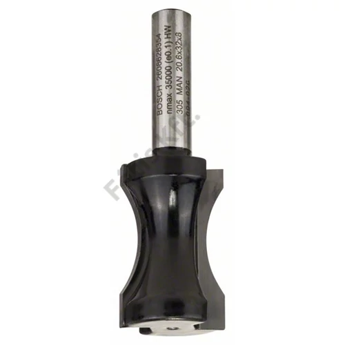 Bosch keményfém síkpálcatag-maró (2 vágóél) 20.6x32 63.5 mm d:8 mm