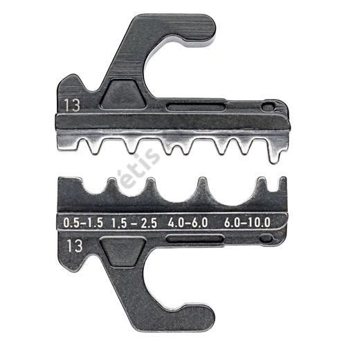 Knipex krimpelő profil 10/16/25 mm2 szigeteletlen érvéghüvelyekhez
