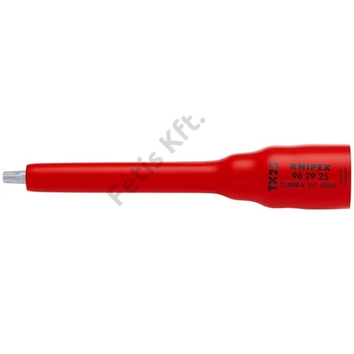 Knipex szigetelt dugókulcs betét 123 mm TX25