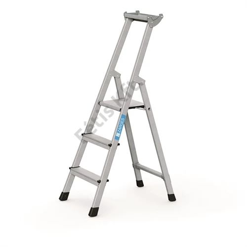 Zarges Szegecselt lépcsős állólétra elox 0.74m 1x3 Xlstep S