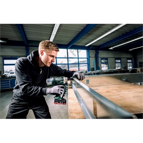 Metabo NP 18 LTX BL 5.0 akkus popszegecshúzó pisztoly 18V 2x4Ah LiHD + ASC 55 +metaBOX