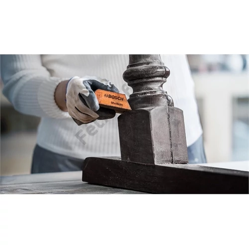 Bosch EXPERT S473 normál talp, csiszolószivacs készlet 98 x 120 x 13 mm, M, F, SF, 3 db