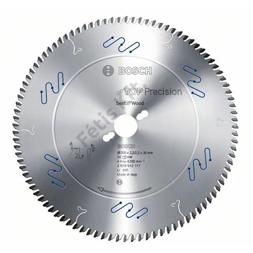 Bosch körfűrészlap 400x30/96 Top Precision Best for Wood