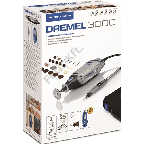 Dremel 3000 multifunkcionális szerszám (3000-1/25 EZ) 130W