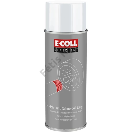 E-Coll Efficient fúró- és vágóolaj spray 400ml