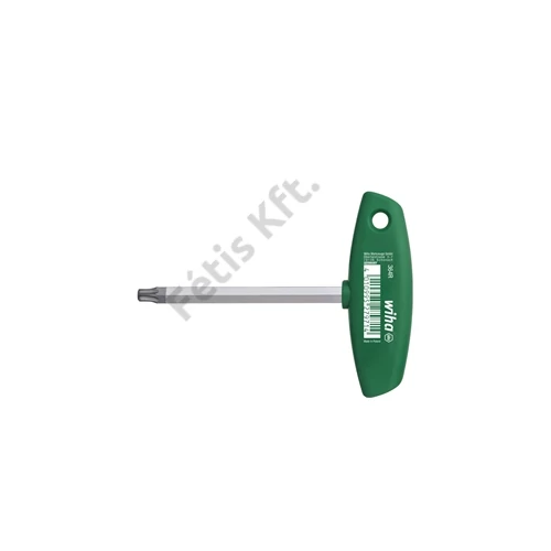 Wiha T-markolatú torxkulcs TORX MagicSpring matt krómozású T9 (27964)