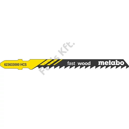 Metabo szúrófűrészlap T144D HCS 74x1.25mm/4.0 (25db)
