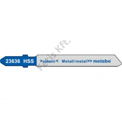 Metabo szúrófűrészlap T118G HSS 66x1mm/0.7 (5db)