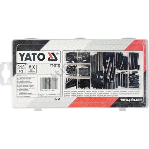 YATO 315 darabos tekercs csap osztályozó (YT-06785)