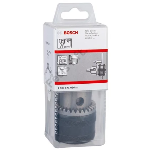 Bosch Fogaskoszorús fúrótokmány, 16 mm-ig