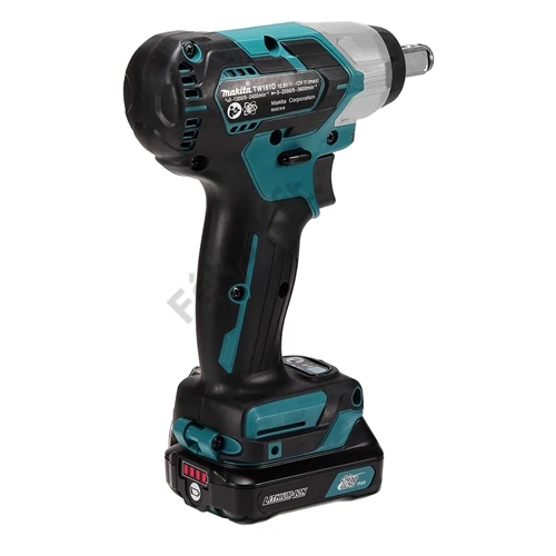 Makita TW161DWAJ 12V max CXT Li-ion BL 165Nm ütvecsavarbehajtó 1/2 2x2.0Ah