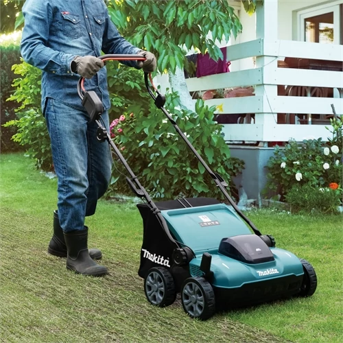 Makita DUV320Z 18V LXT Li-Ion 320 mm gyepszellőztető (akku és töltő nélkül)