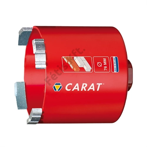 Carat gyémánt koronafúró 92x60mm M16 száraz