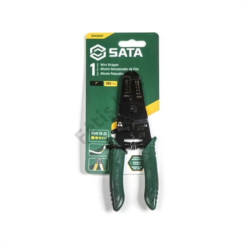 SATA huzalcsupaszító fogó 183mm 0.52-5.26mm2
