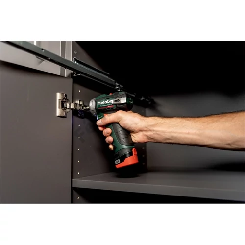 Metabo PowerMaxx BS BL Q akkus fúrócsavarozó 2x12V 2.0Ah, LC 12, koffer