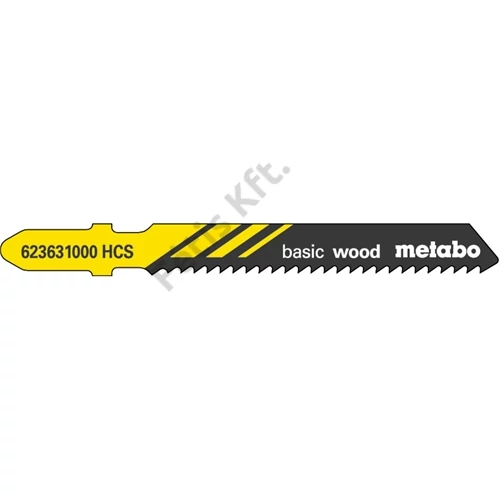 Metabo szúrófűrészlap T119B HCS 51x1mm/2.0 (5db)