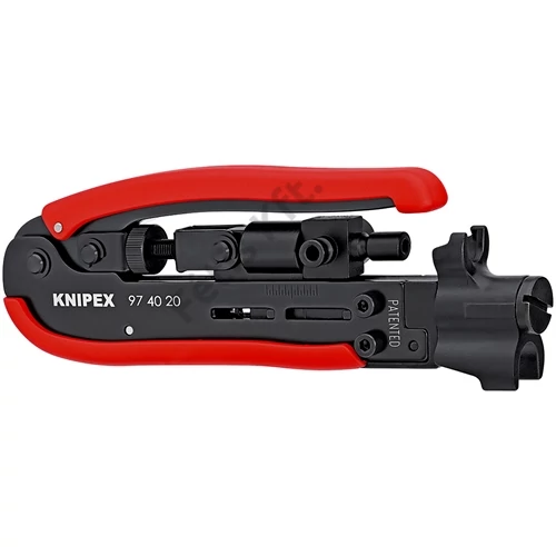 Knipex krimpelő fogó koaxhoz 175mm