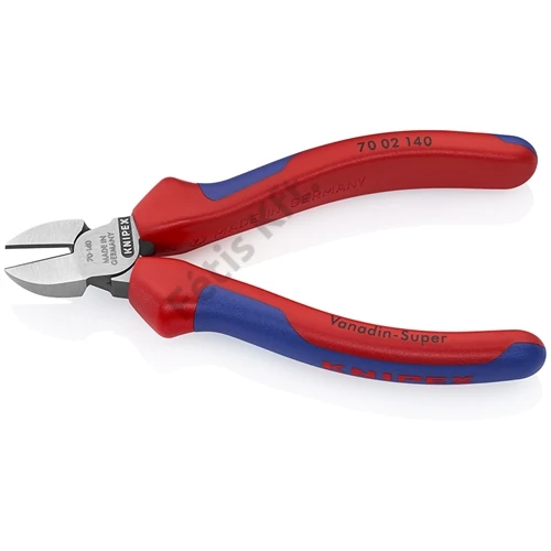 Knipex Oldalcsípőfogó feketére foszfátozott 140 mm