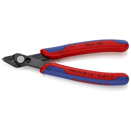 Knipex  Elektronikai oldalcsípőfogó Super Knips® barnított 125 mm