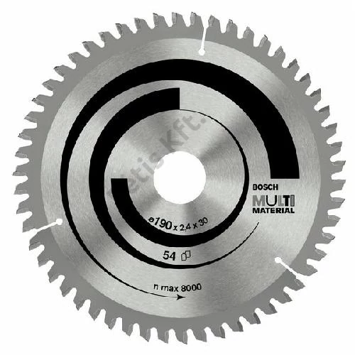 Bosch körfűrészlap 190x20/54 MultiMaterial
