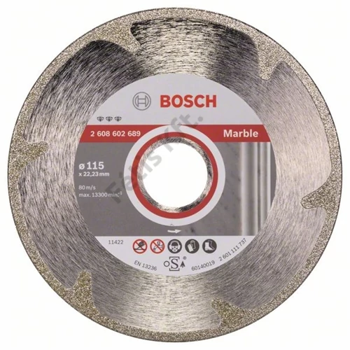 Bosch vágókorong, gyémánt 115x2.2x22.23 mm márvány
