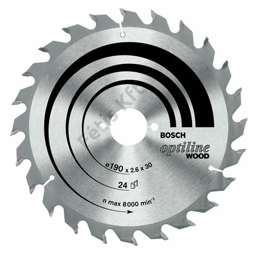 Bosch körfűrészlap 150x20/24 Optiline Wood