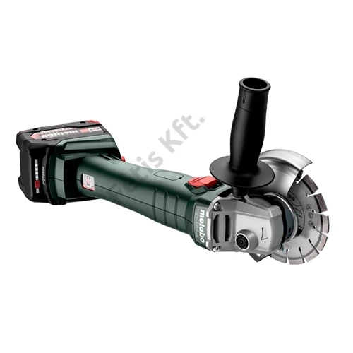 Metabo W 18 L 9-125 Quick akkus sarokcsiszoló 2x5.2Ah, ASC 55, metaBOX