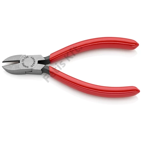 KNIPEX 70 01 125 EAN Oldalcsípőfogók műanyaggal bevonva feketére foszfátozott 125 mm