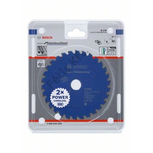 Bosch körfűrészlap 136x20/30 Expert for Stainless Steel