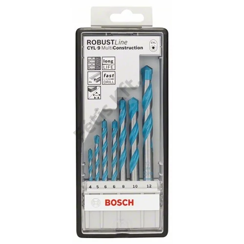 Bosch Expert Robust Line multikonstrukciós fúró készlet 7 részes